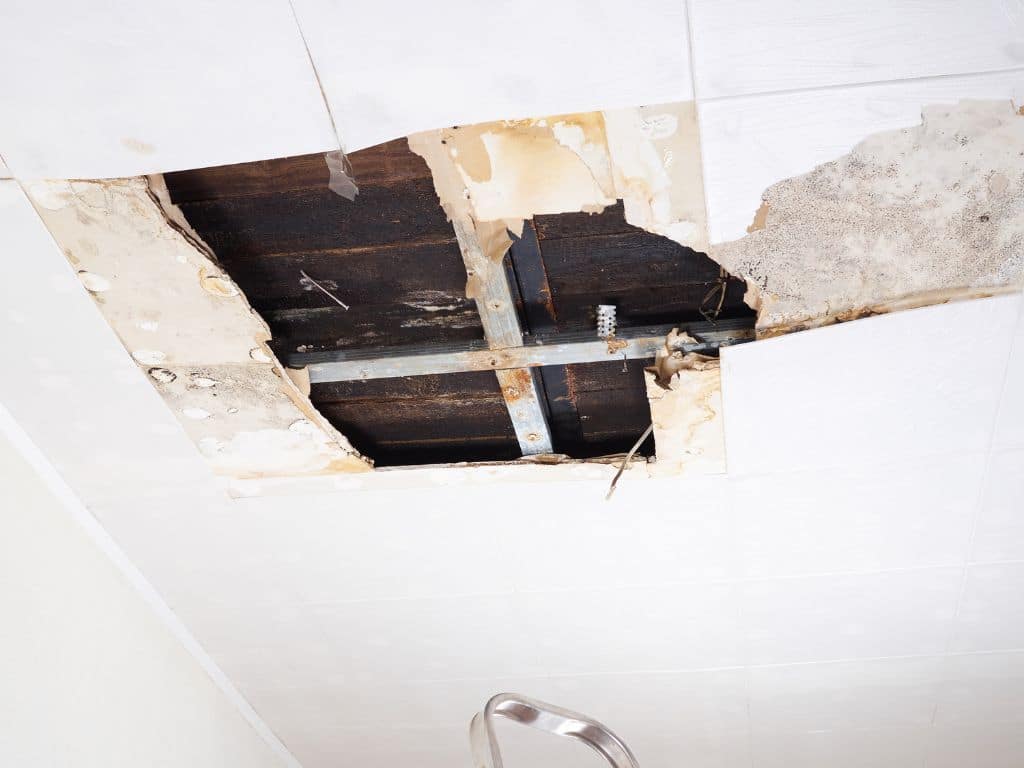 I Bought A House With Undisclosed Environmental Hazards – Now What? 3 Water Damage On Roof Ceiling