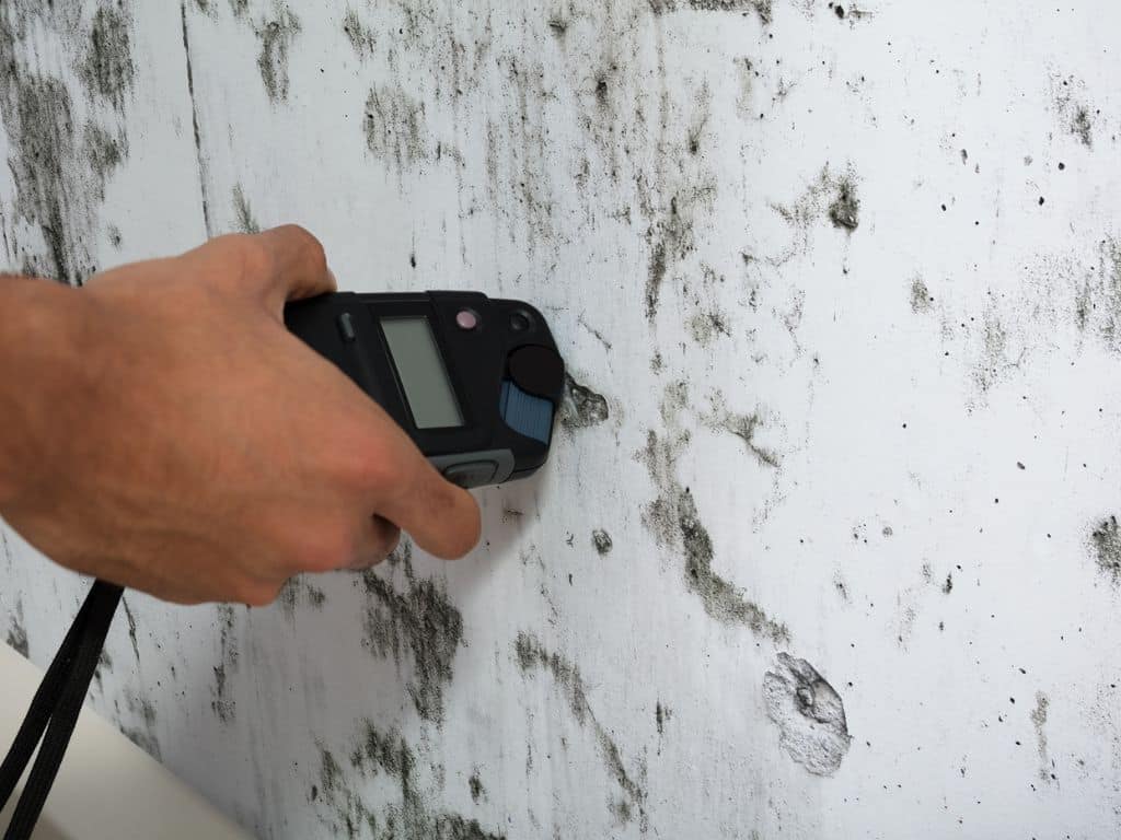 How To Find Water Leaks Inside A Wall &Amp; What To Do About It? 7 Moisture Meter Detecting Water Leak