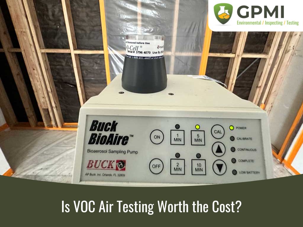 Voc Air Testing Equipment Used For Indoor Air Quality Inspection By Gpmi.