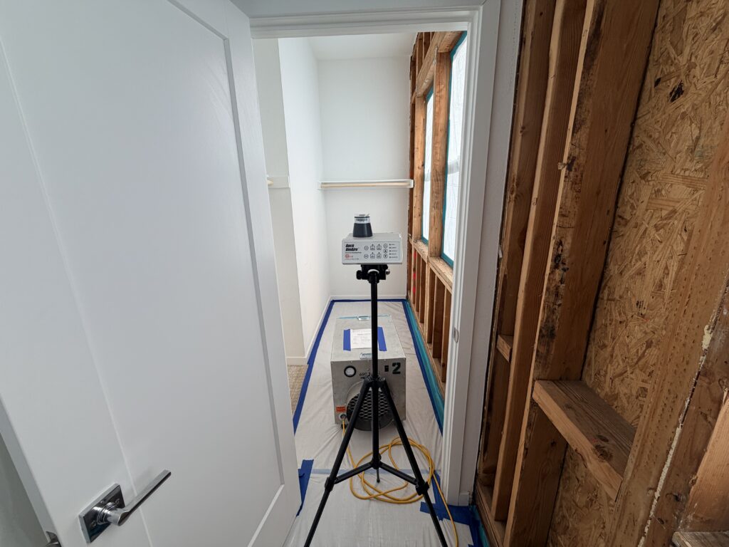 Thermal Imaging And Moisture Detection Used During Post-Remediation Inspection In Brea To Assess The Condition Of Mold-Remediated Spaces