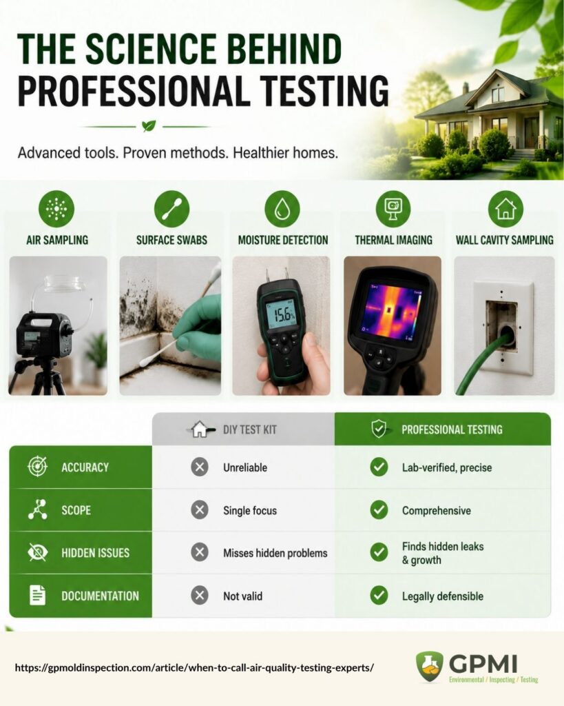 Infographic Detailing The Key Scientific Concepts Involved In Professional Testing Practices.